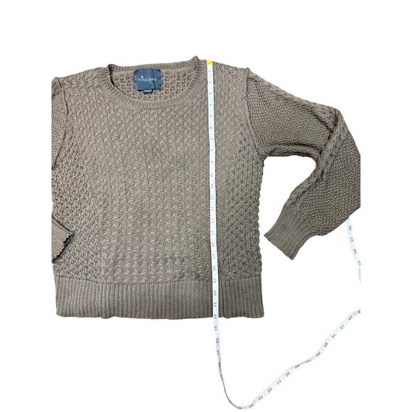 Paper Crane Taupe Knit Sweater | Cozy & Chic - Picture 7 of 7